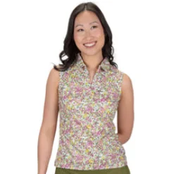 Bloom Sleeveless Polo