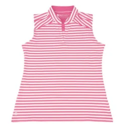 Bold Sleeveless Polo Rouge Multi