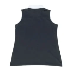 Crush Sleeveless Polo Black Multi