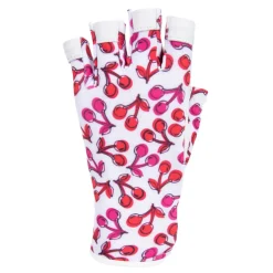 Half Finger Cherry Glove