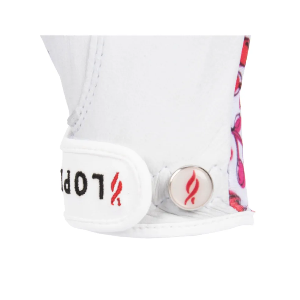 Half Finger Cherry Glove