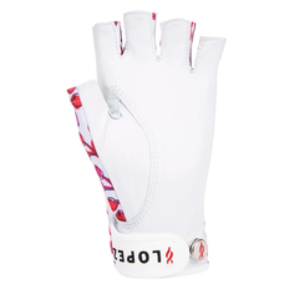 Half Finger Cherry Glove