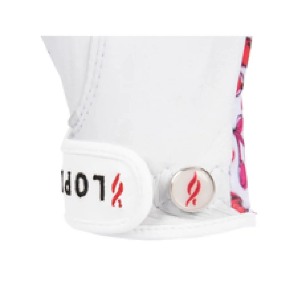 Half Finger Cherry Glove