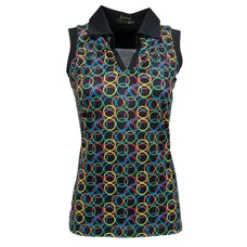 Halo Sleeveless Polo