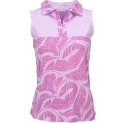 Havana Sleeveless Polo Lilac