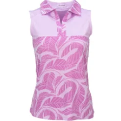 Havana Sleeveless Polo Lilac